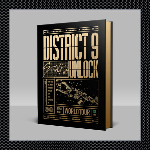 PREORDER : STRAY KIDS - WORLD TOUR DISTRICT 9: UNLOCK IN SEOUL DVD(Reprint)