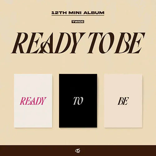 TWICE - 12TH MINI ALBUM READY TO BE