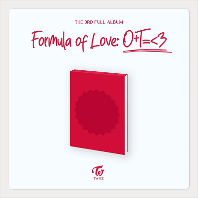 PREORDER : TWICE - 3RD FULL ALBUM FORMULA OF LOVE: O+T=<3 Break It