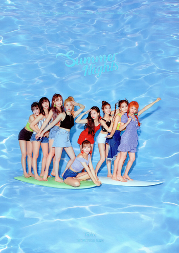 TWICE 2nd Special Album SUMMER NIGHTS Version A