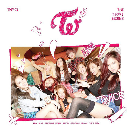 TWICE THE STORY BEGINS (FIRST SINGLE ALBUM)