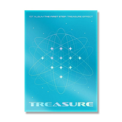 TREASURE 1ST FULL ALBUM THE FIRST STEP : TREASURE EFFECT BLUE VERSION