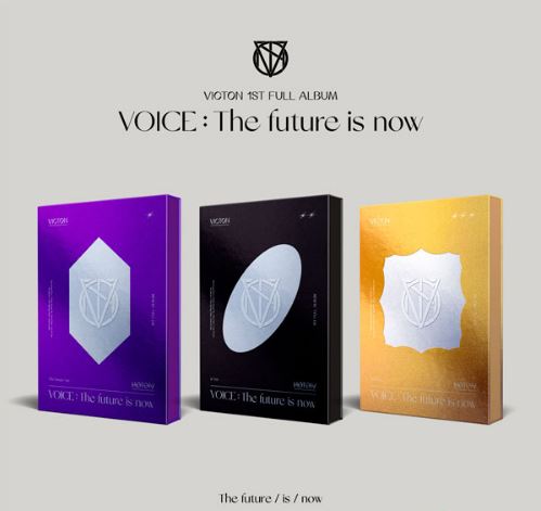 VICTON 1ST FULL ALBUM VOICE  The future is now VERSIONS The future,is,now