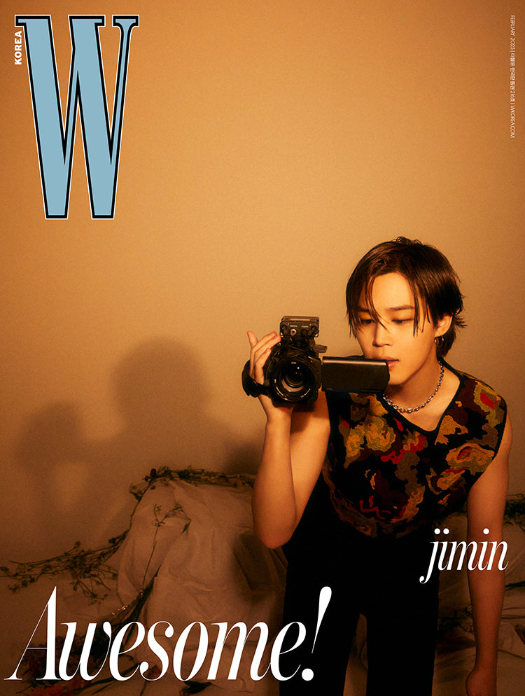 BTS JIMIN COVER W KOREA MAGAZINE 2023 VOL.2 B