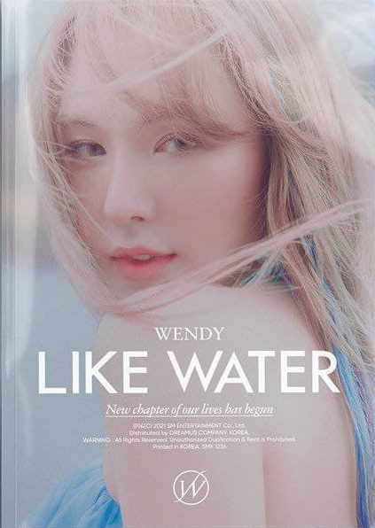 Wendy Like Water Photobook ver