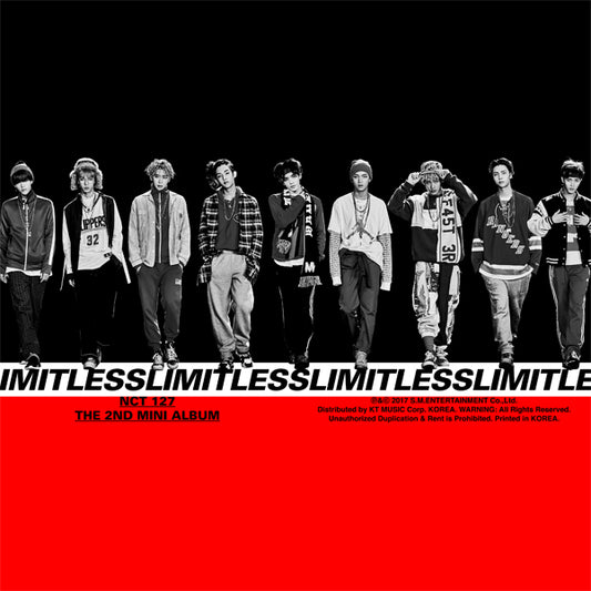 RE-RELEASE NCT 127 2ND MINI ALBUM LIMITLESS