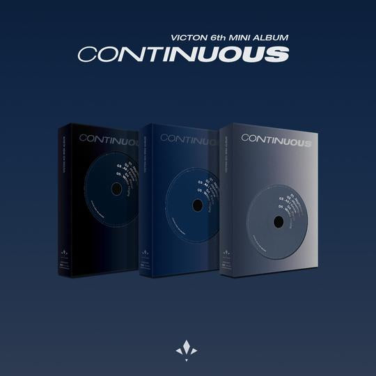 Victon - 6th Mini Album - Continuous - Versions Blue, Dark, Light